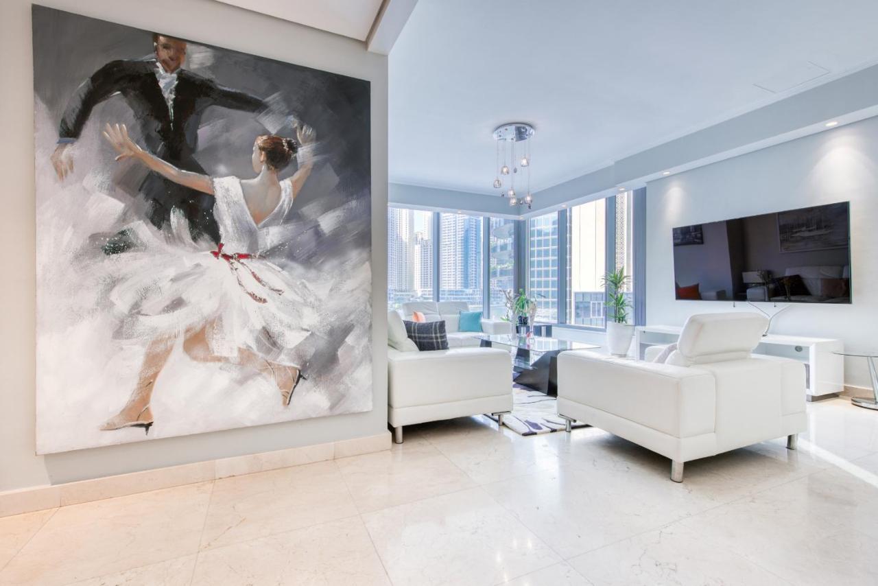 Maison Privee - Big, Bright, Luxury Marina Views Apt Next To Beach ดูไบ ภายนอก รูปภาพ